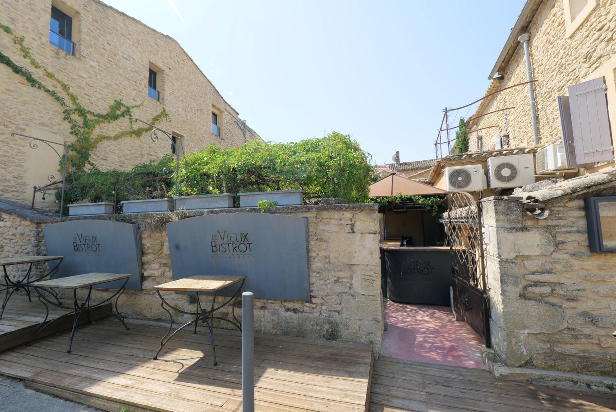 Chambres Du Vieux Bistrot Cabrieres-d'Avignon Ngoại thất bức ảnh