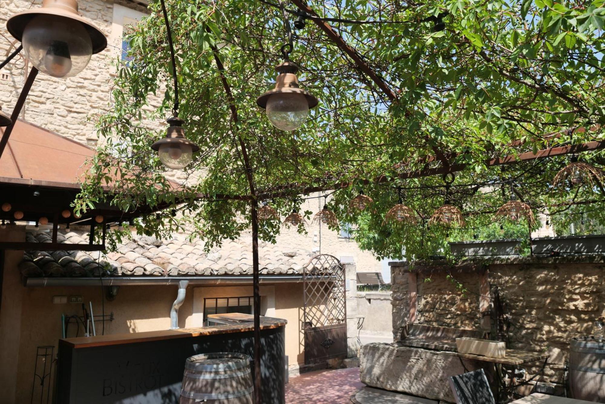 Chambres Du Vieux Bistrot Cabrieres-d'Avignon Ngoại thất bức ảnh