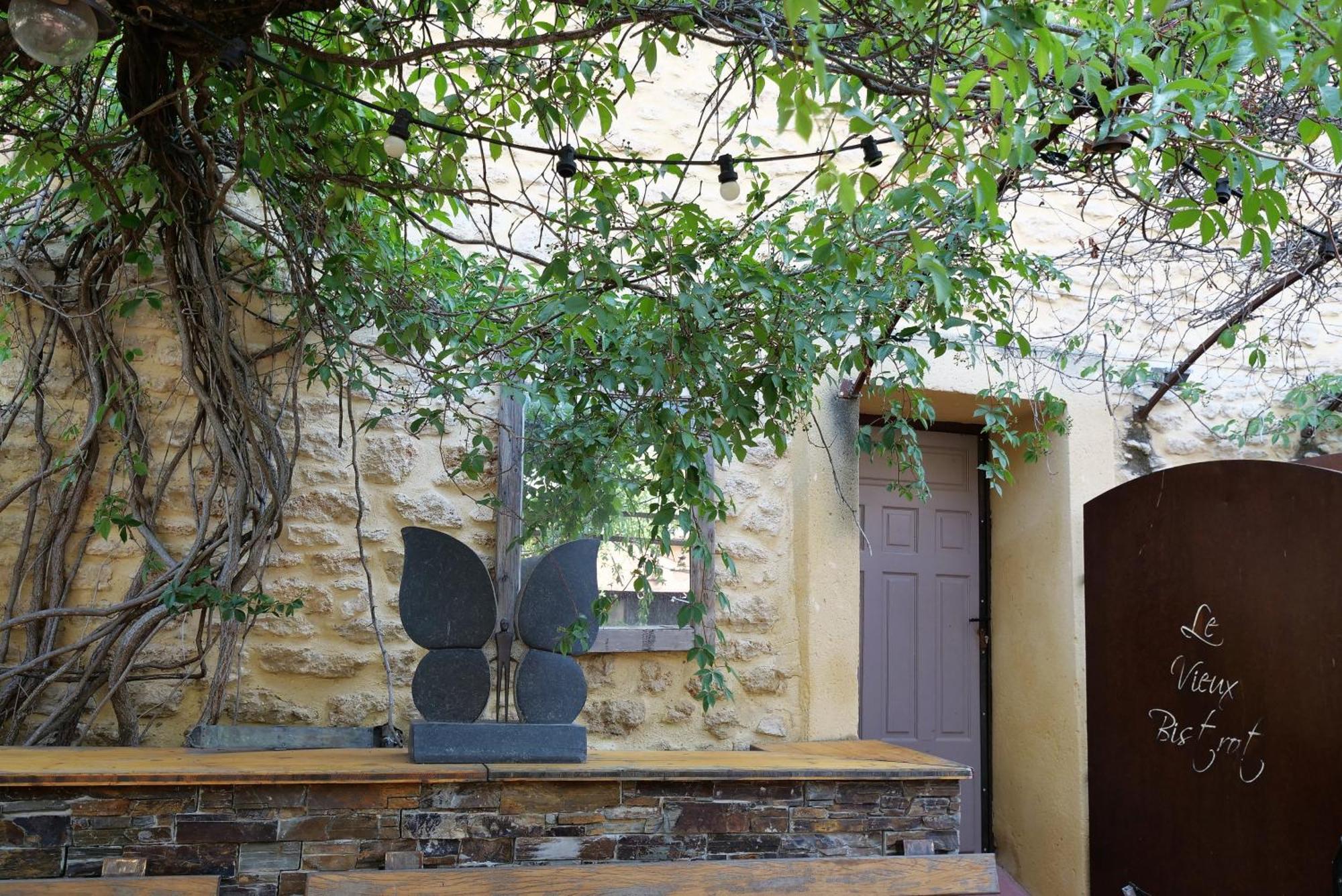 Chambres Du Vieux Bistrot Cabrieres-d'Avignon Ngoại thất bức ảnh